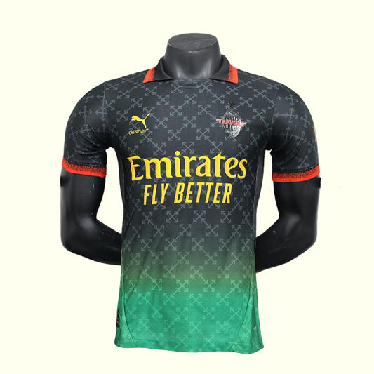 AC Milan x Off White Negro
